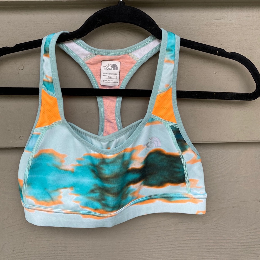 North Face sports bra, size medium